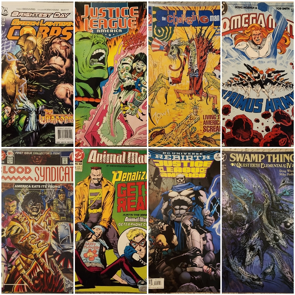 DC Comics Lot of 8 Vintage - Modern